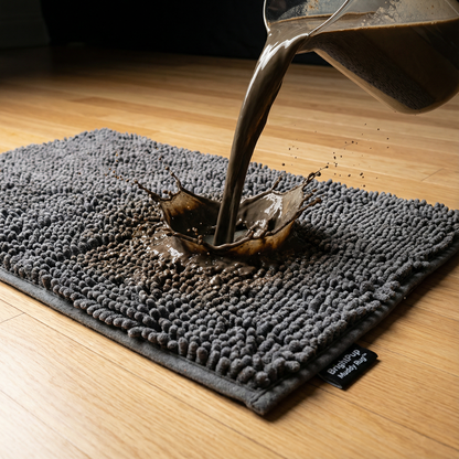 BrightPup Mud Mat — Ultra-Absorbent Clean Home Dog Rug